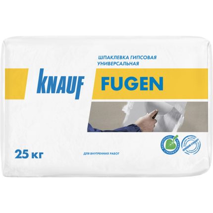 Гипсовая шпаклевка Knauf Фуген 25 кг