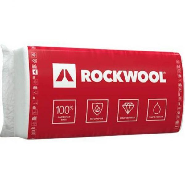 Каменная вата Rockwool КАРКАС БАТТС 1000x600x50 мм 7.2 м2
