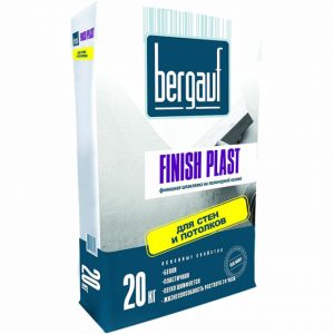 Полимерная шпаклевка Bergauf Finish Plast 20 кг