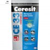 Затирка Ceresit СЕ 33 Comfort 2-6 мм 5 кг белый 01