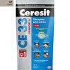 Затирка Ceresit СЕ 33 Comfort 2-6 мм 5 кг серый 07