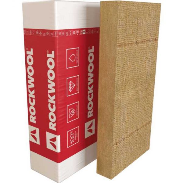 Каменная вата Rockwool ФАСАД БАТТС Д ОПТИМА 1000x600x100 мм 1.8 м2 0.18 м3 в упаковке