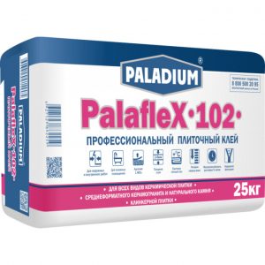 Плиточный профессиональный клей Paladium PalafleX-102 25 кг