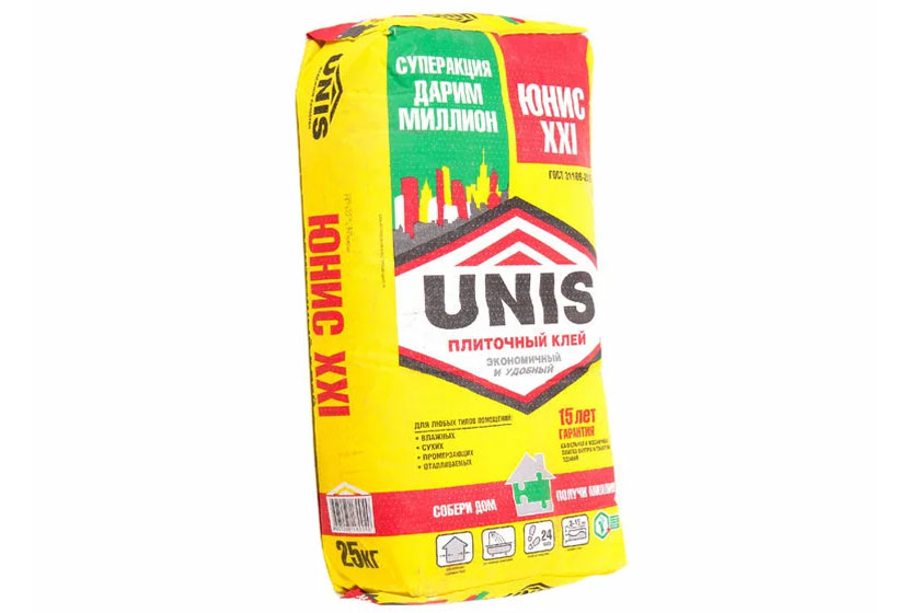 ЮНИС Плюс / UNIS Plus плиточный клей (25 кг)