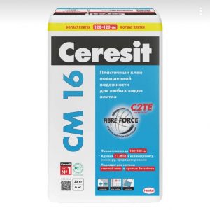 Клей для плитки Ceresit СМ 16 FLEX, 25 кг
