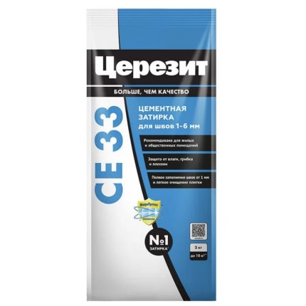 Затирка Церезит СЕ 33 Comfort 2-6 мм 2 кг