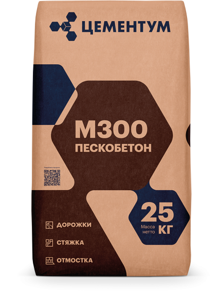 Пескобетон М300 (25 кг)